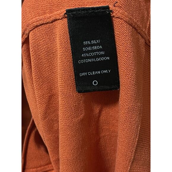 Lot Of 2 Kenneth Cole V-Neck Silk Blend Knit XS - Picture 5 of 6